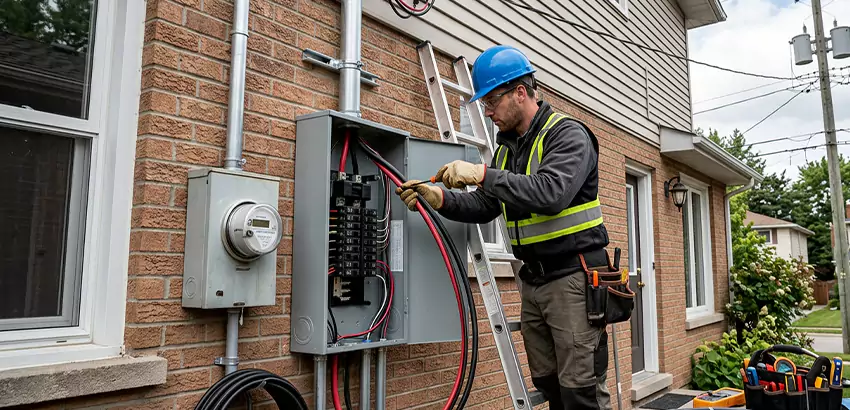 Outdoor Subpanel Installation in Prattville
